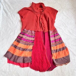 Upcycle by Jelbel one of a kind patchwork sweater